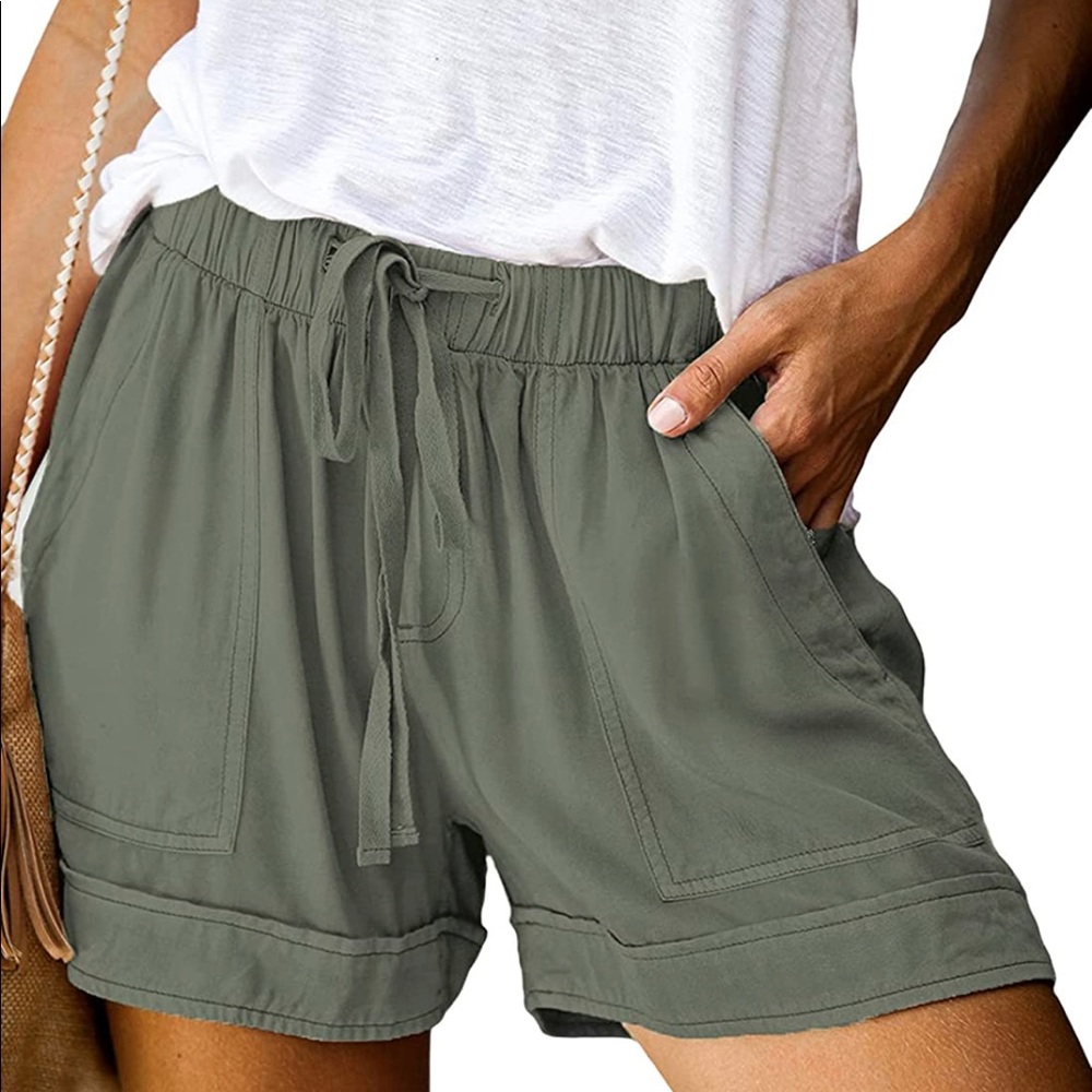 Olive Green Shorts Size Small
